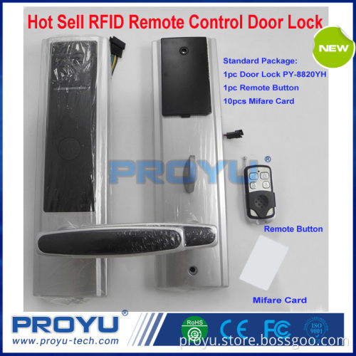 Shenzhen Brand PROYU popular American style swipe key card door lock, PY-8820YH-R